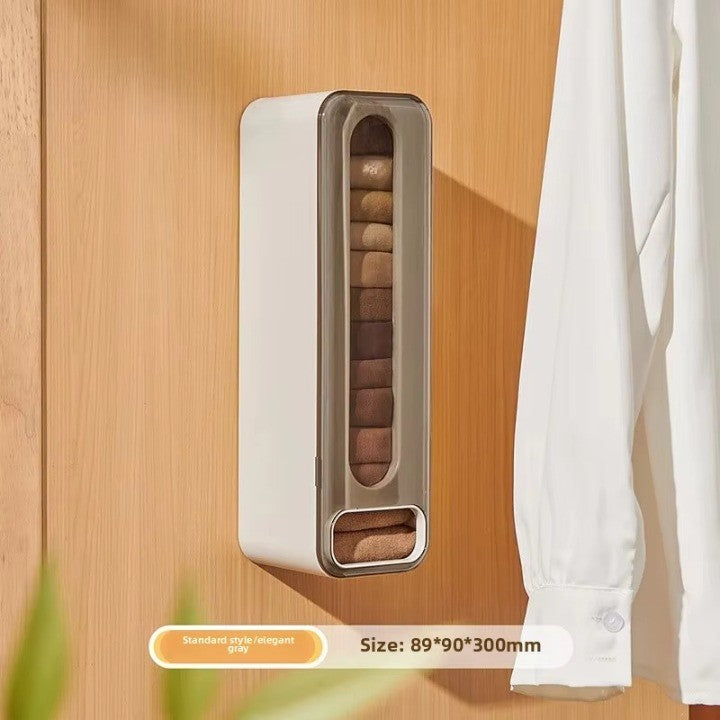 Brehn | Sock Organizer Wandmontierte Aufbewahrungsbox