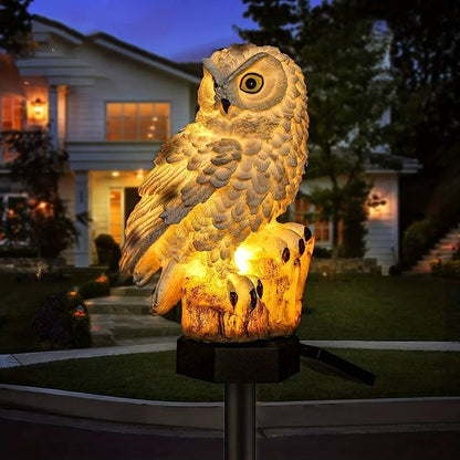 Eule glühen | Eule Solarlampe | Brehn