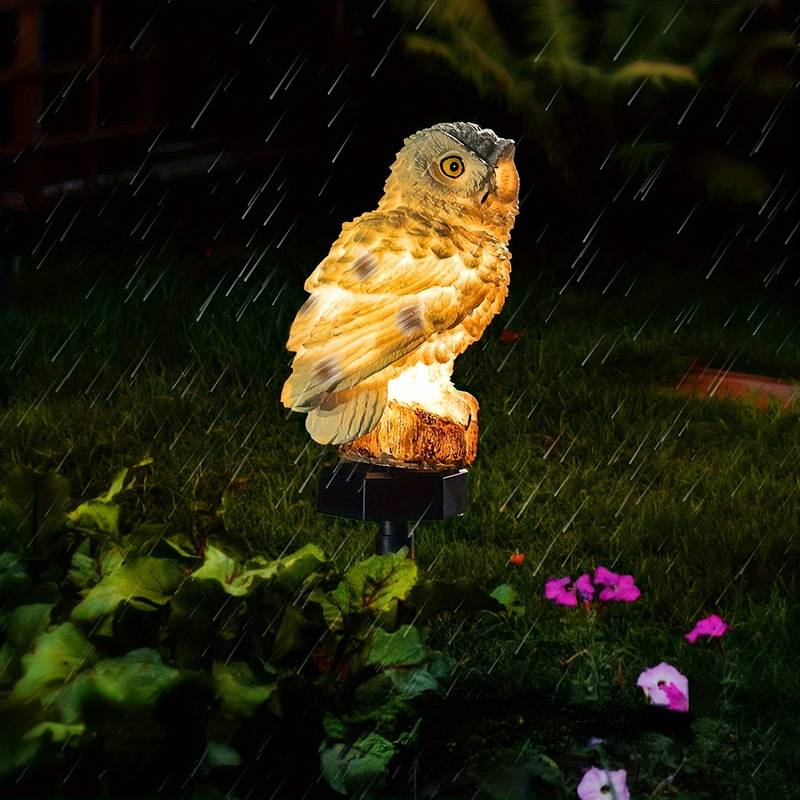 Eule glühen | Eule Solarlampe | Brehn