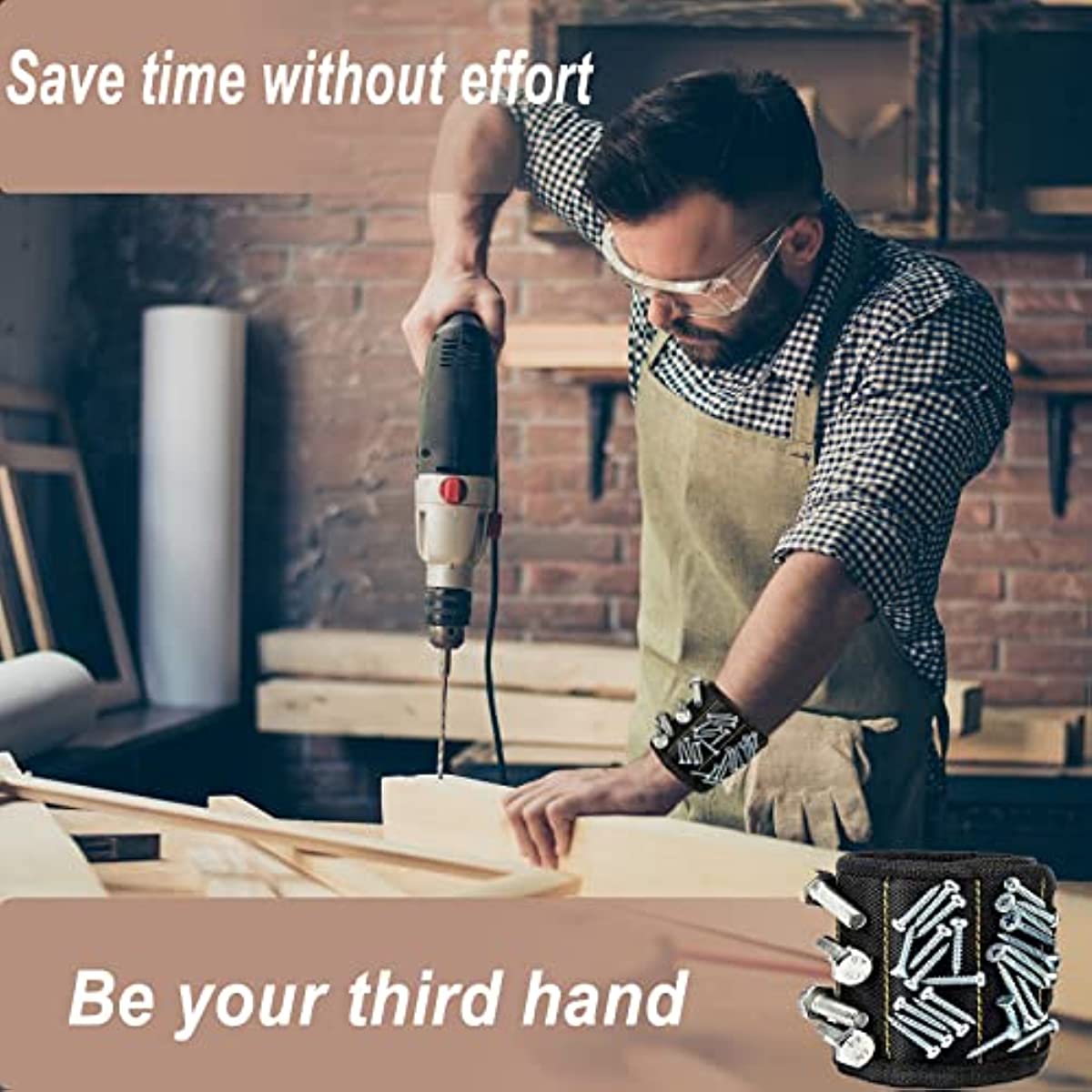 MagnoGrip Armband — Nie wieder suchen, immer alles griffbereit und fertig in Rekordzeit! | Brehn