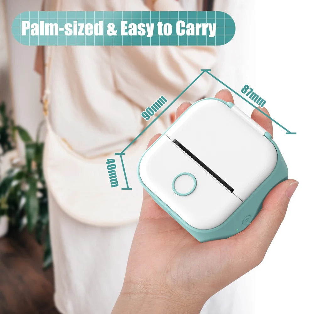 PocketPrint Mini – Tragbarer Thermo-Fotodrucker ohne Tinte | Brehn