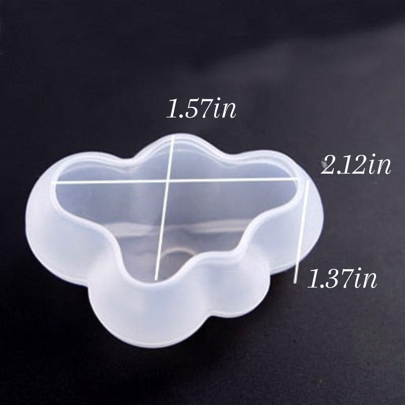 3D Wolkenformform Silikonform für Lebensmittelgestaltung | Brehn