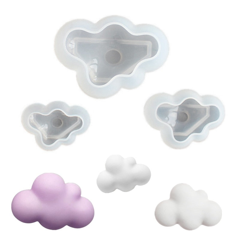 3D Wolkenformform Silikonform für Lebensmittelgestaltung | Brehn