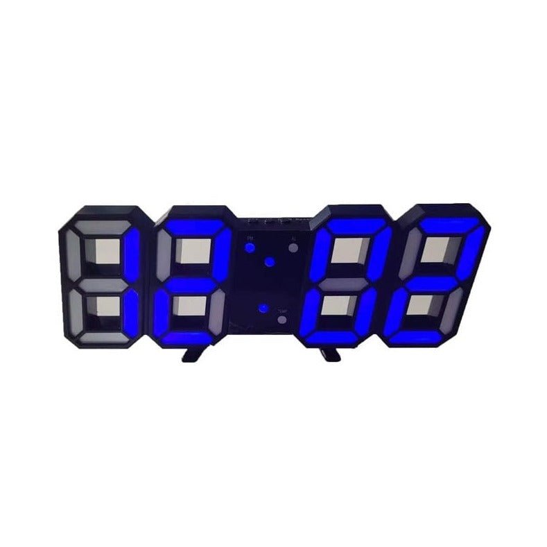 GlowLuxe - Stilvolle 3D LED Wand Uhr | Brehn