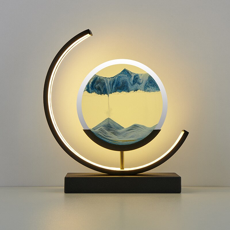 Brehn | 3D Sand Muschel Tischlampe - Abyss