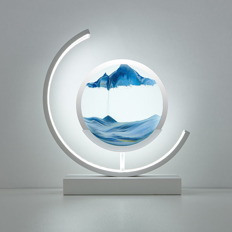 Brehn | 3D Sand Muschel Tischlampe - Abyss
