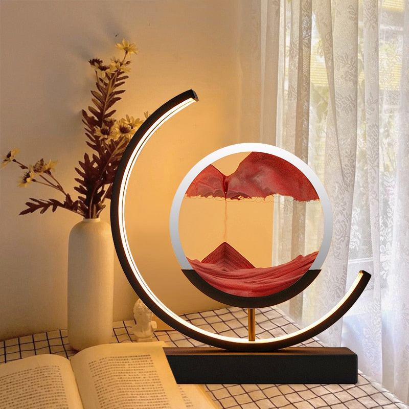 Brehn | 3D Sand Muschel Tischlampe - Abyss