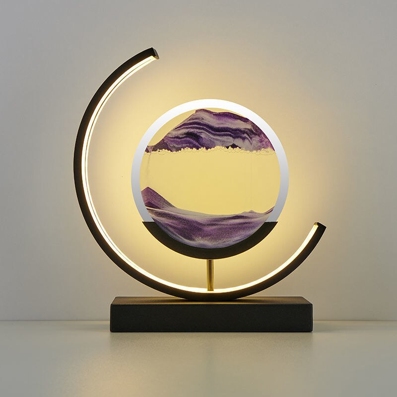 Brehn | 3D Sand Muschel Tischlampe - Abyss