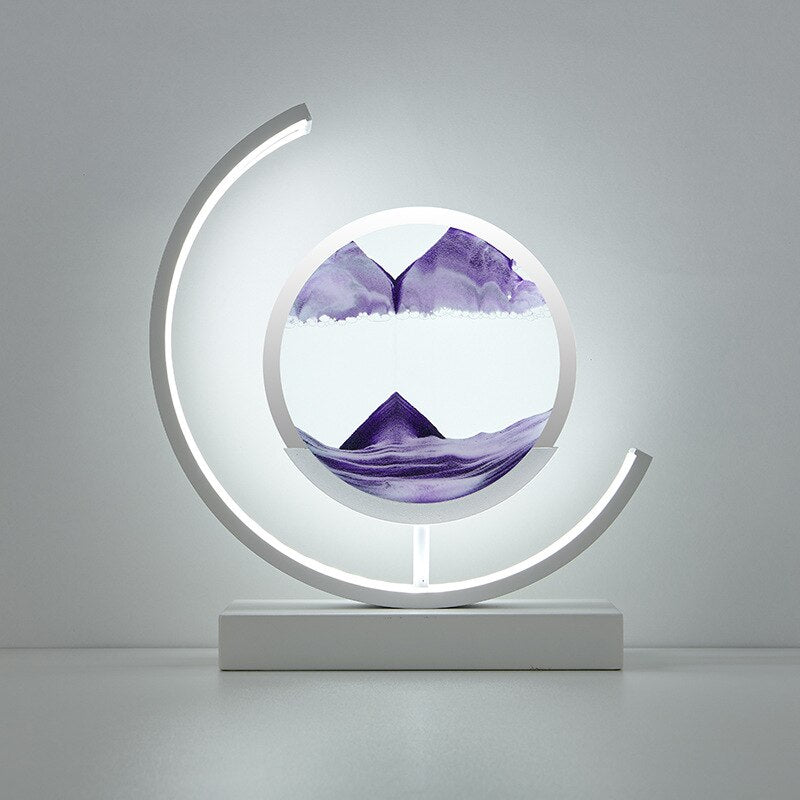 Brehn | 3D Sand Muschel Tischlampe - Abyss
