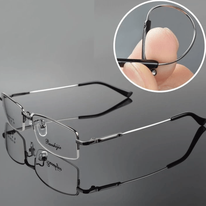 Neue Bifokal-Gleitsichtbrille mit Blaulichtfilter und ultraleichte Lesebrille