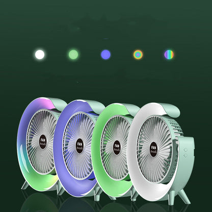 USB-Lade Nachtlicht Mini Ventilator | Brehn