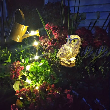 Eule glühen | Eule Solarlampe | Brehn