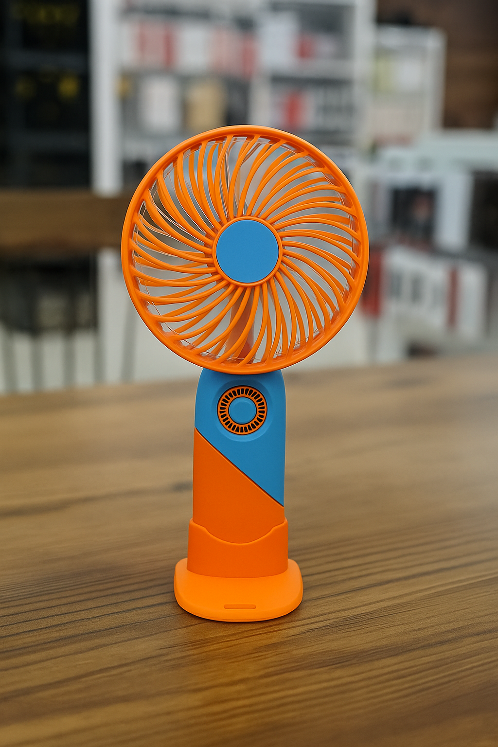 ColorTwist™ Mini Ventilator – 3-Geschwindigkeit Wiederaufladbarer Tragbarer Ventilator | Brehn