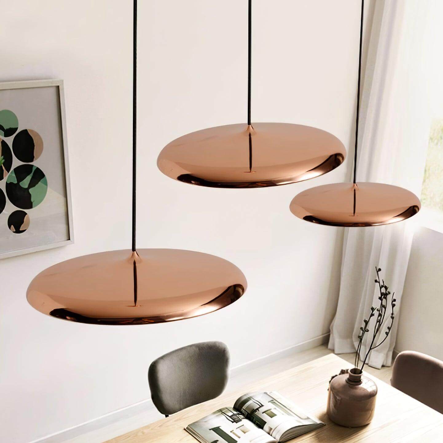 Hängelampe mit schlichter Form für moderne Interieurs