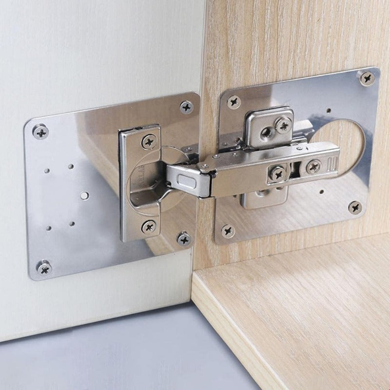 Brehn | HingeSaver Edelstahl Schrank Scharnier Reparaturset