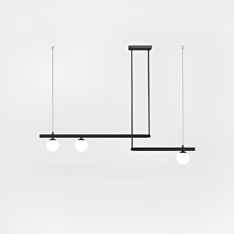 Brehn | Nordic Glass Linear Luxus Pendelleuchte