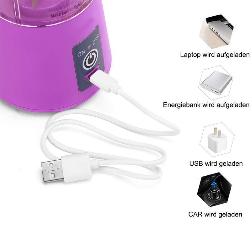 Tragbar USB Elektrischer Entsafter Saftpresse | Brehn