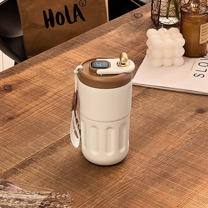 Portabler Smart Edelstahl Kaffeebecher | Brehn
