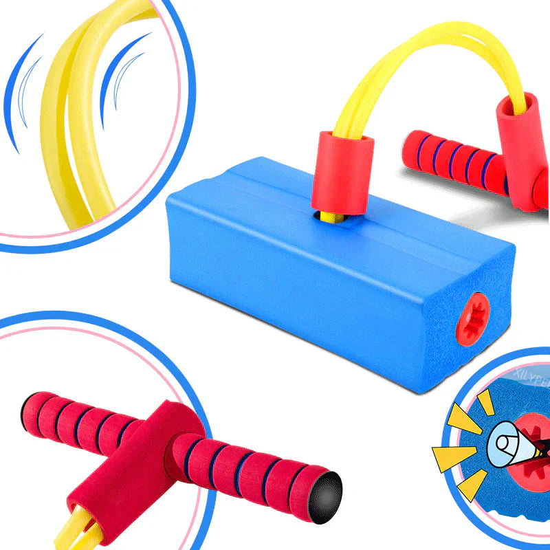 Brehn | JumpElite Luxus Pogo Stick | Hochwertiges Spring-Spielzeug, das für endlosen Spaß und verbesserte Gleichgewichtsfähigkeiten für Kinder entwickelt wurde