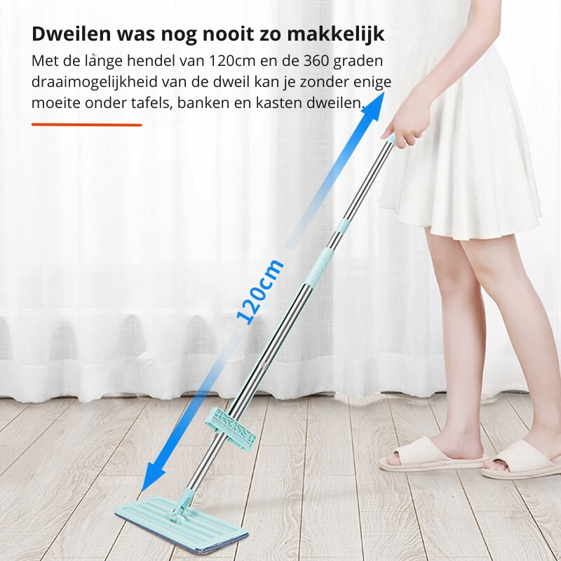 Brehn | EasyMop | Sparen Sie Zeit und Mühe mit der praktischen Auswringfunktion