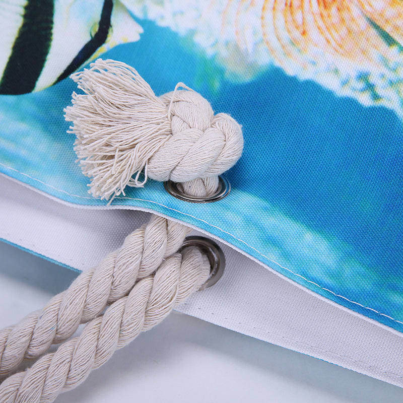 Strandtasche mit Maritimem Design Brehn