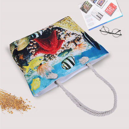 Strandtasche mit Maritimem Design Brehn