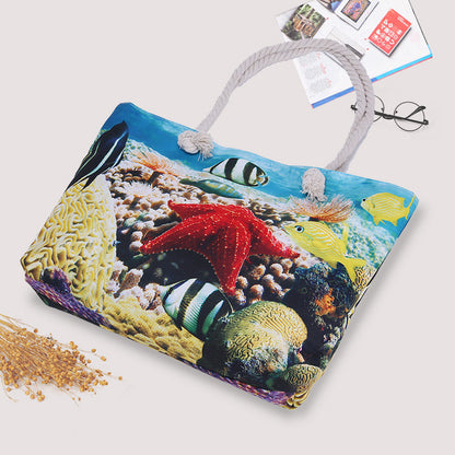 Strandtasche mit Maritimem Design Brehn
