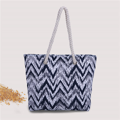 Geräumige Tasche mit Maritimem Muster Brehn