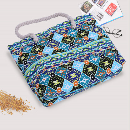 Modische Strandtasche mit Robustem Baumwollgewebe Brehn