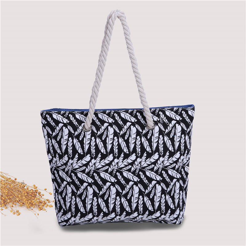 Große Strandtasche mit Ethno-Muster Brehn