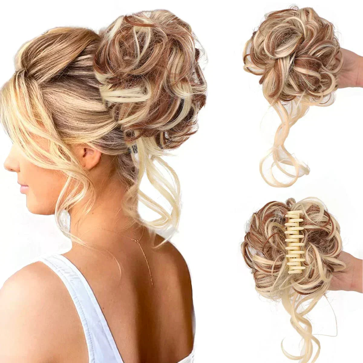 CurlyBun: Instant gekräuselter Dutt Haarklammer