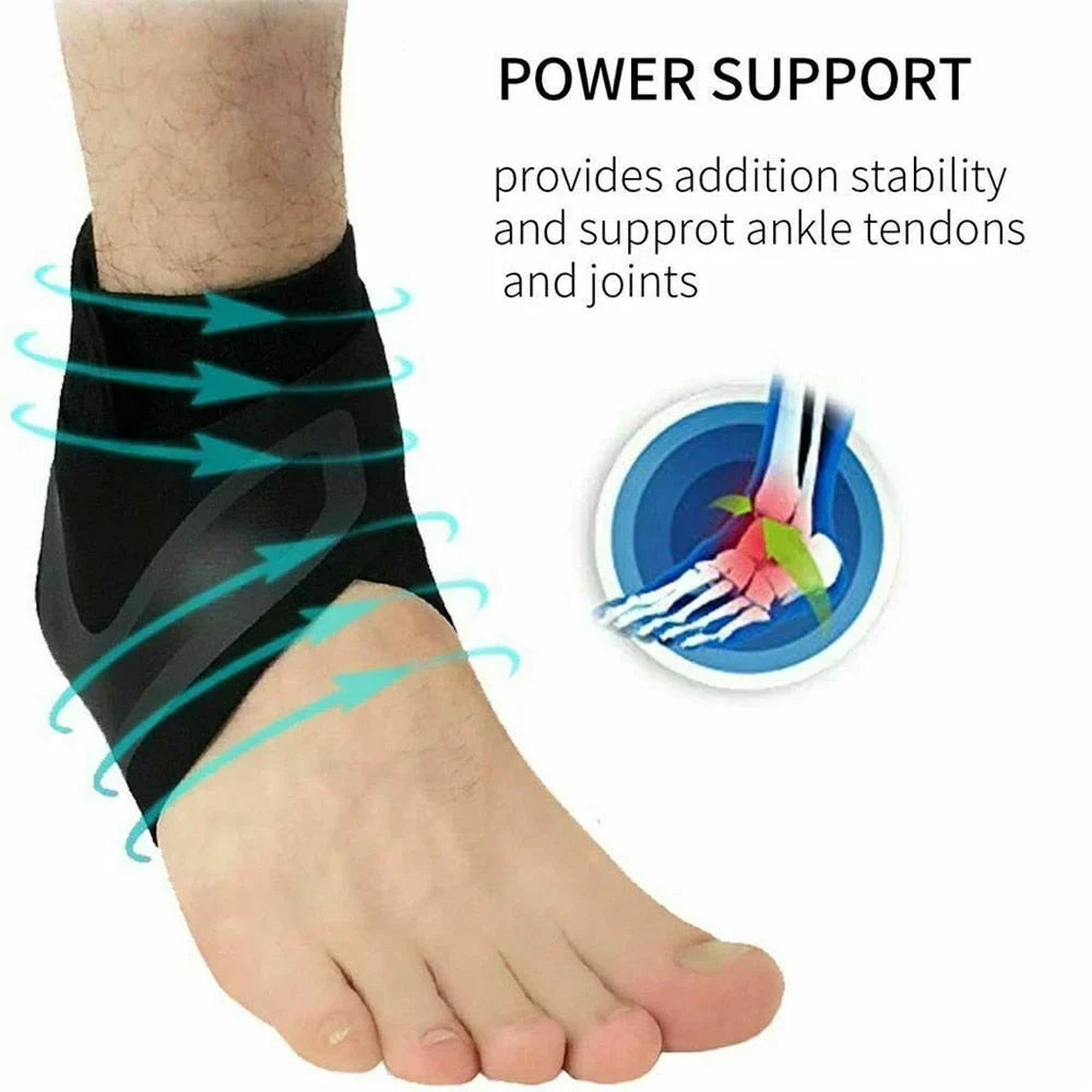 Plantar Knöchel X Wrap Unterstützung Kompressionssocke