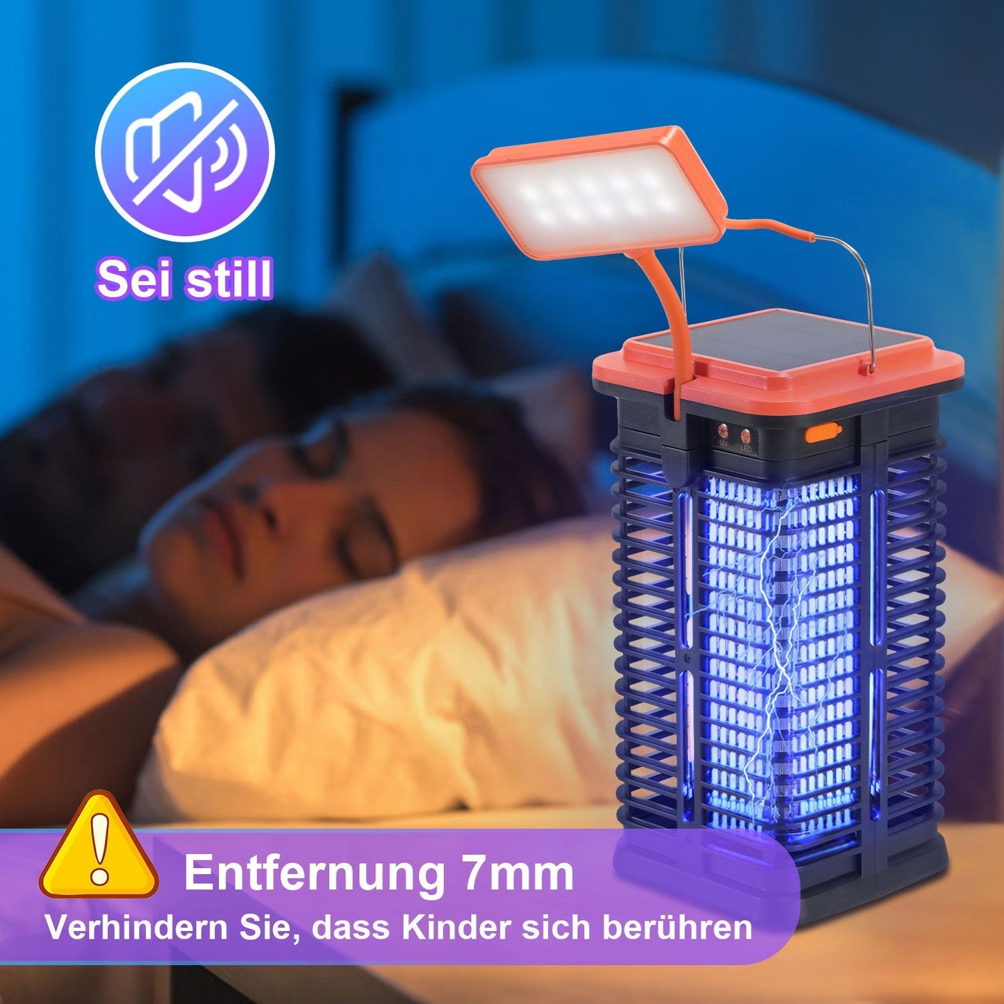 Insektenvernichter Elektrisch Solar 1500V | Brehn