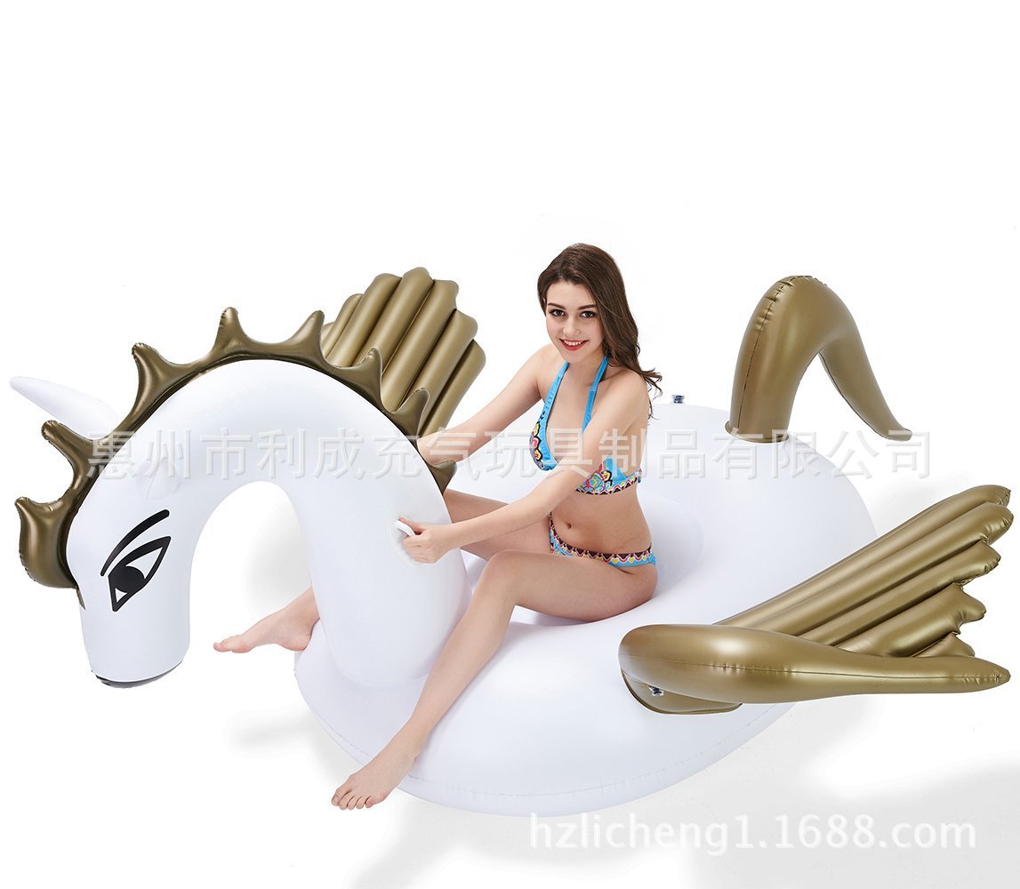 Damen Aufblasbares Schwimm-Sessel in Einhornform Brehn
