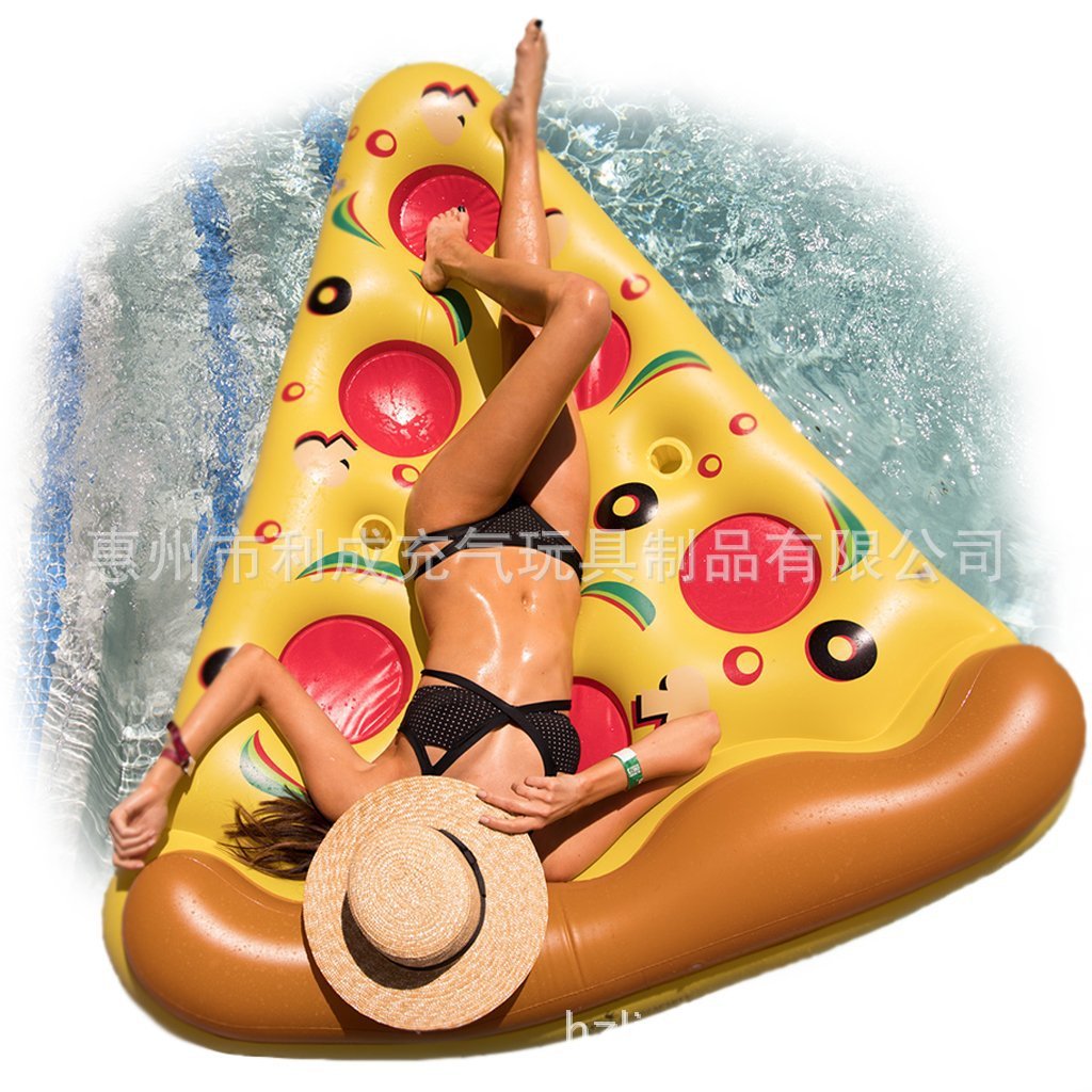 Damen aufblasbare Pizza-Liege Brehn