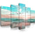 5-teiliges Strand Sonnenuntergang Landschaft Leinwand Wandkunst Gemälde