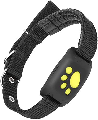 Intelligentes GPS-Haustierhalsband mit Echtzeit-Tracking, Geofencing-Warnungen und Schlafmodus für Katzen und Hunde
