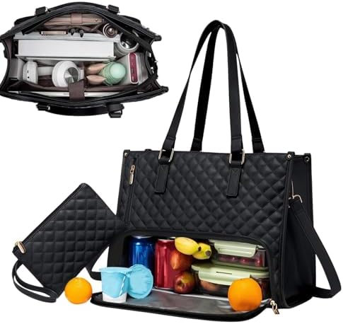 2-in-1 Isolierter Lunch- & Laptop-Tragetasche für Arbeit & Reisen | Brehn