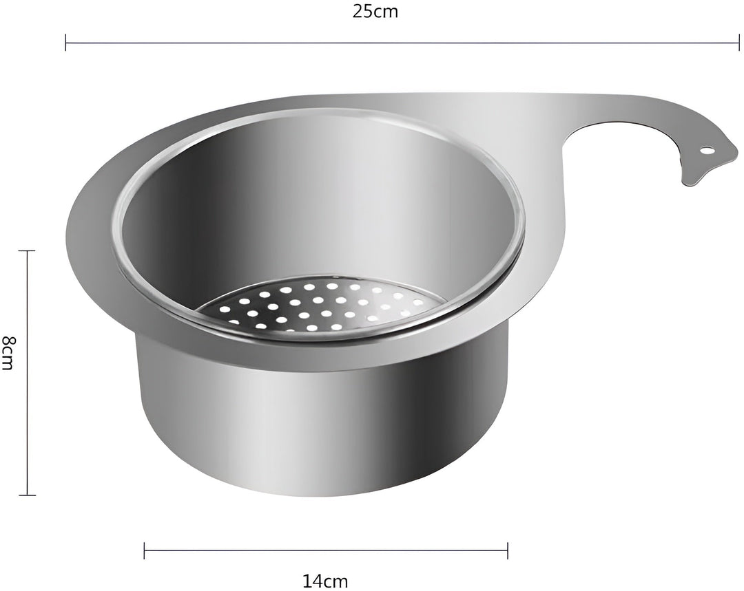 Abflusssieb – Praktisches Küchenzubehör | Verhindert Verstopfungen | Brehn