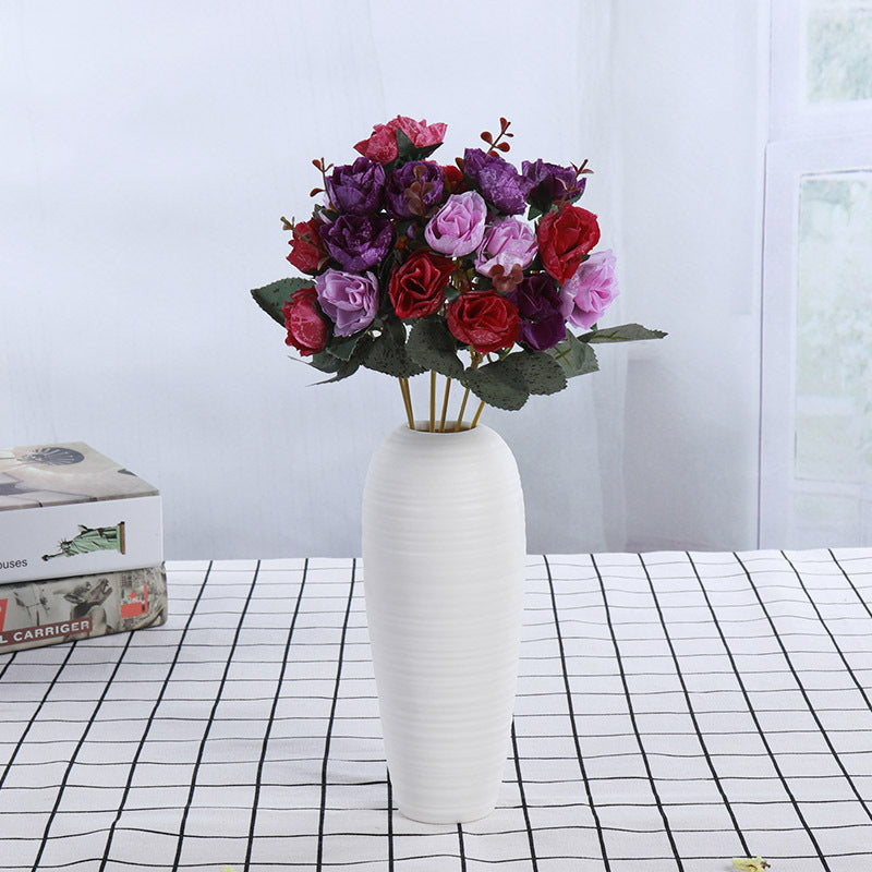 Elegante keramische Blumenvase