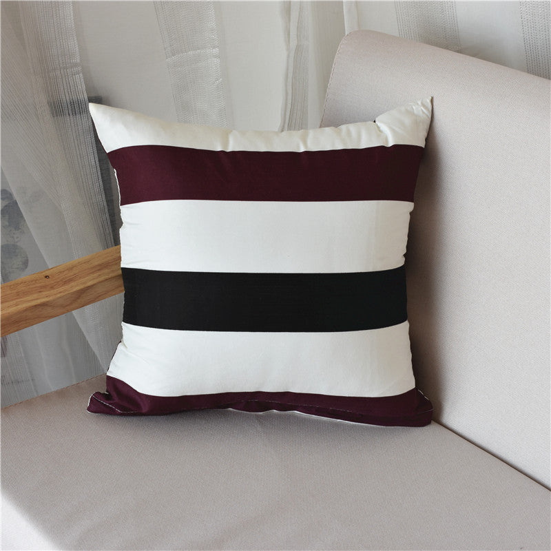 Damen dekorative Patchwork Kissenhülle Brehn