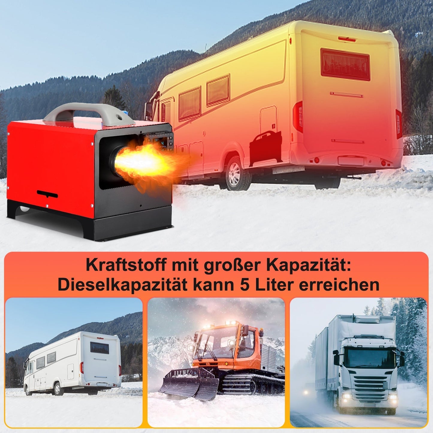 8KW 12V Standheizung Diesel Auto | Brehn