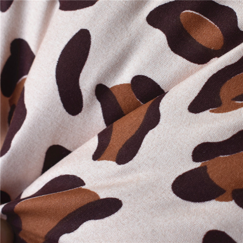 Damen dekorative Patchwork Kissenhülle Brehn