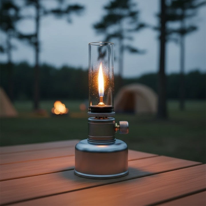 Brehn | Mini Gasflammen-Tischlampe
