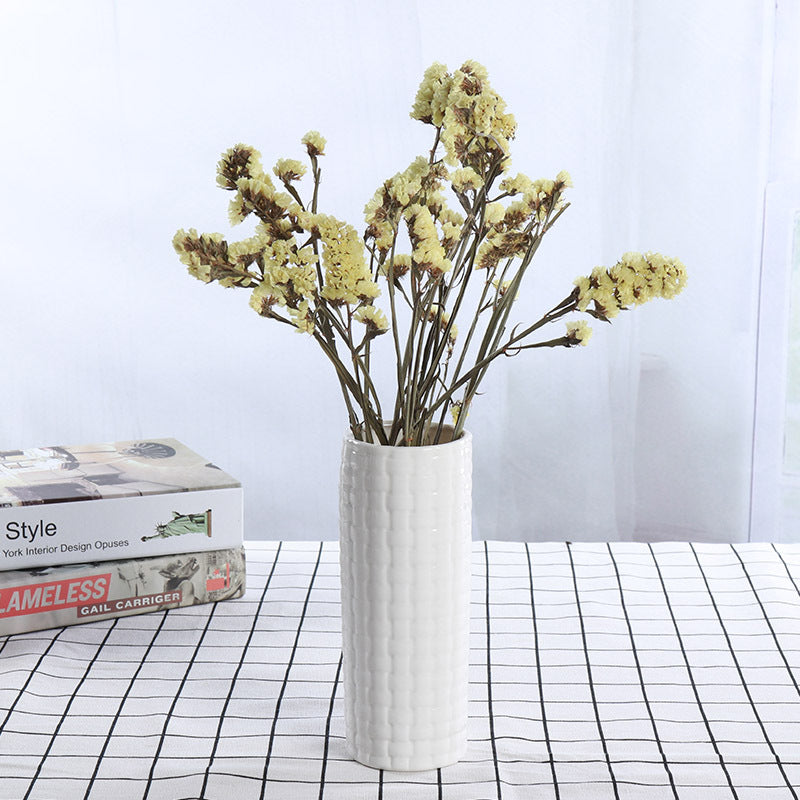 Elegante gedrehte Keramik-Blumenvase