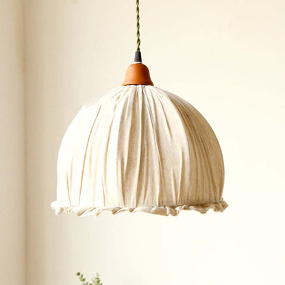 Brehn | EcoChic Pendelleuchte - Stilvolle skandinavische Stoffpendelleuchte