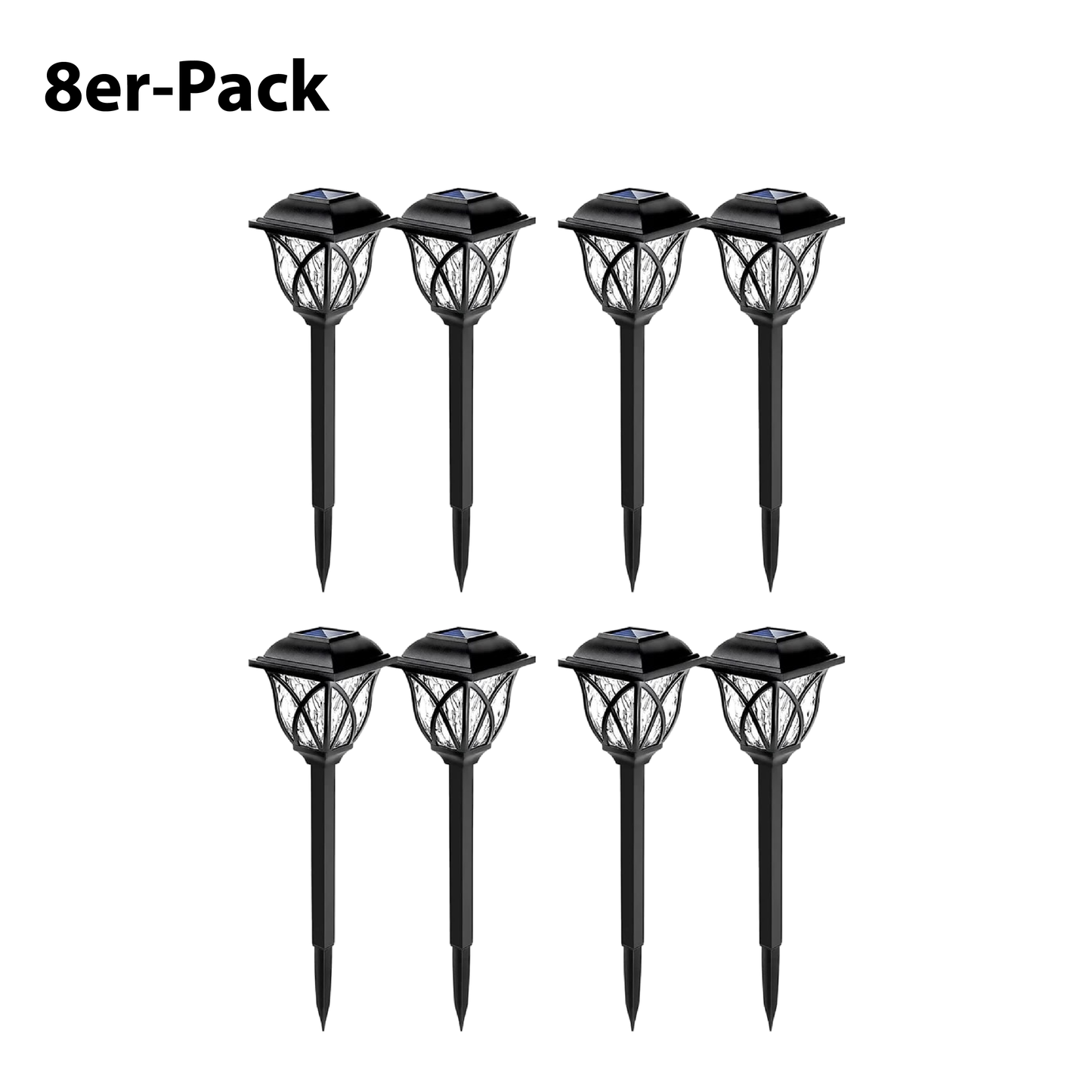 Solar LED Gartenlampe für elegante Außenatmosphäre