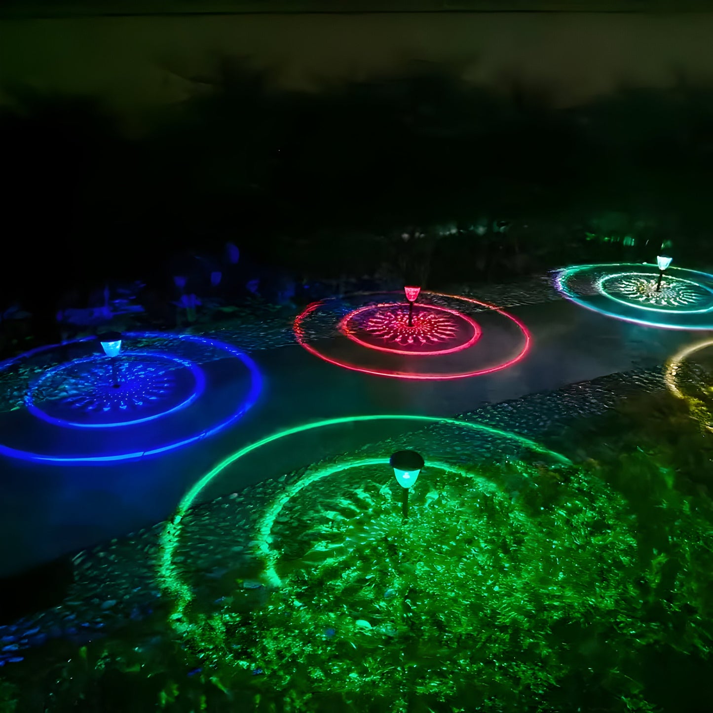 SunSphere Licht - Hochwertige 4-teilige Solar-Gartenlichter | Brehn