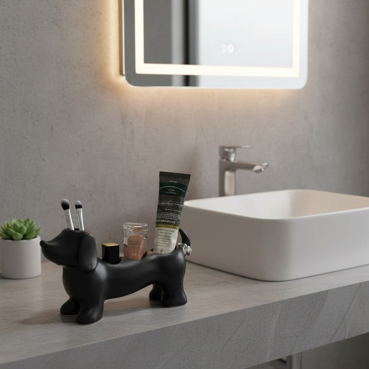 Brehn | Dackel Mehrzweck Badezimmer Organizer