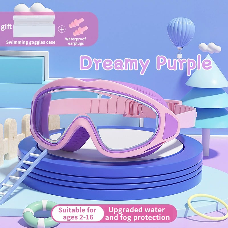 HD-Schwimmbrille Kinder – Anti-Fog & UV-Schutz | Brehn